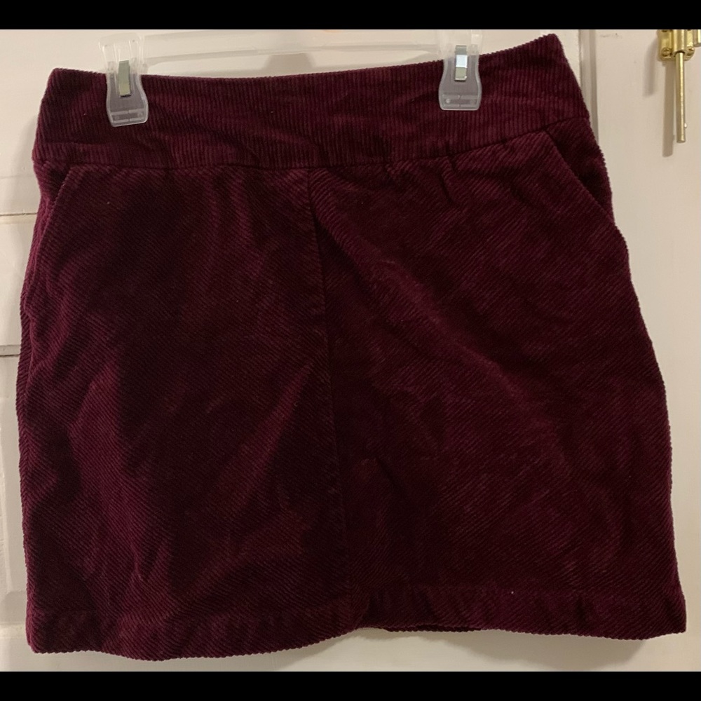 Velvet cute midi skirt!